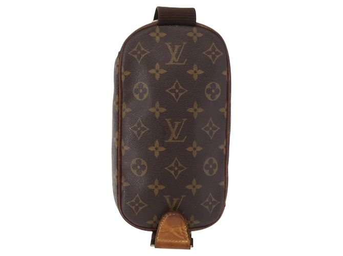 LOUIS VUITTON Monograma Pochette Gange Bolsa de Hombro M51870 LV Auth 179046 - vista 2