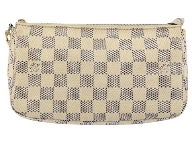 LOUIS VUITTON Pochette Accessori Damier Azur N41207 LV Auth 177734A - vista 13