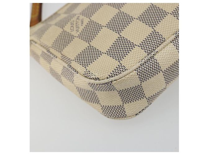 LOUIS VUITTON Pochette Accessori Damier Azur N41207 LV Auth 177734A - vista 15