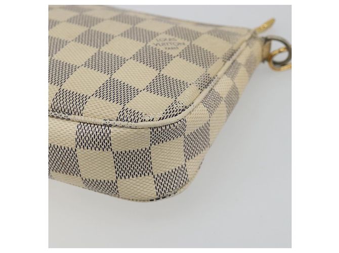 LOUIS VUITTON Pochette Accessori Damier Azur N41207 LV Auth 177734A - vista 16
