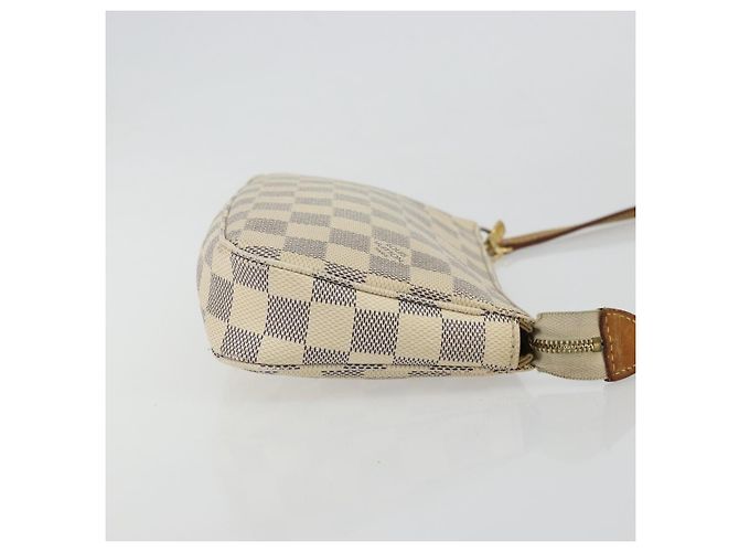 LOUIS VUITTON Pochette Accessori Damier Azur N41207 LV Auth 177734A - vista 3