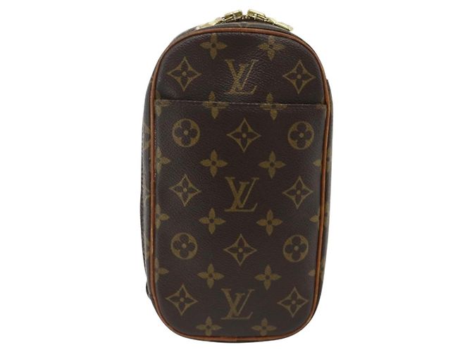 LOUIS VUITTON Pochette Gange Monogram Borsa a Spalla M51870 LV Auth ka4198A Monogramma - vista 13