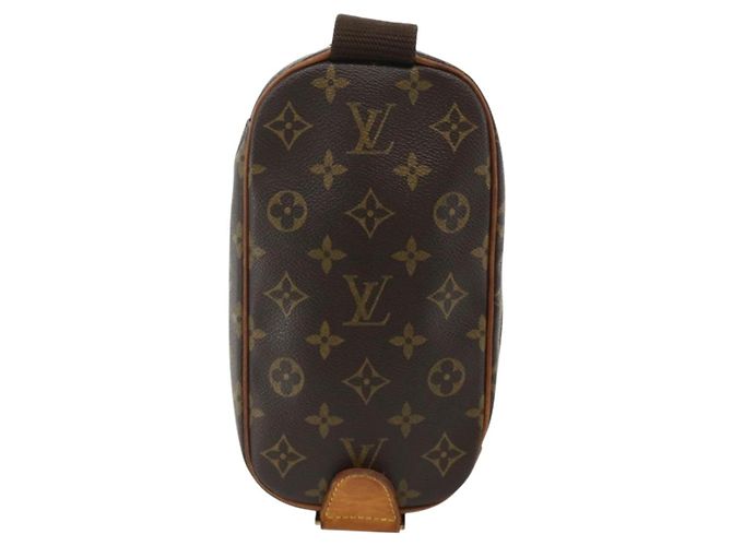 LOUIS VUITTON Pochette Gange Monogram Borsa a Spalla M51870 LV Auth ka4198A Monogramma - vista 2