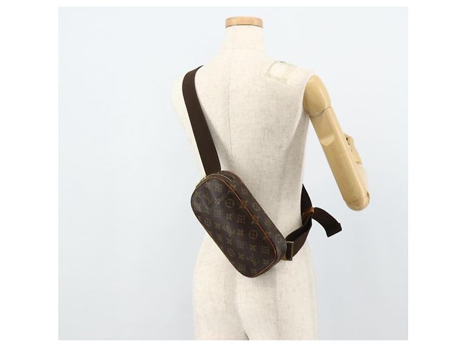 LOUIS VUITTON Pochette Gange Monogram Borsa a Spalla M51870 LV Auth ka4198A Monogramma - vista 21