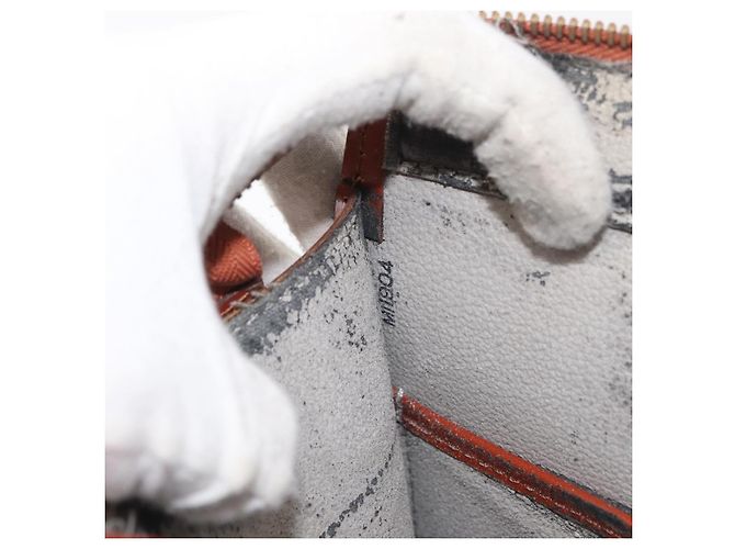 LOUIS VUITTON Borsa a Mano Epi Riviera Marrone M48183 LV Auth 177063 - vista 12