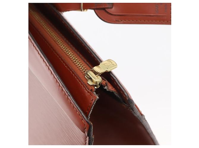 LOUIS VUITTON Borsa a Mano Epi Riviera Marrone M48183 LV Auth 177063 - vista 9