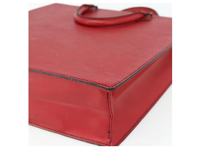 LOUIS VUITTON Borsa Sac Plat Epi Rossa M5274E LV Auth 176989 Rosso - vista 15