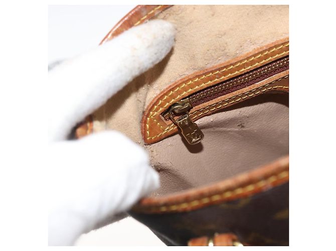LOUIS VUITTON Borsa a Spalla Monogram Bucket PM M42238 LV Auth ka4204 Monogramma - vista 20