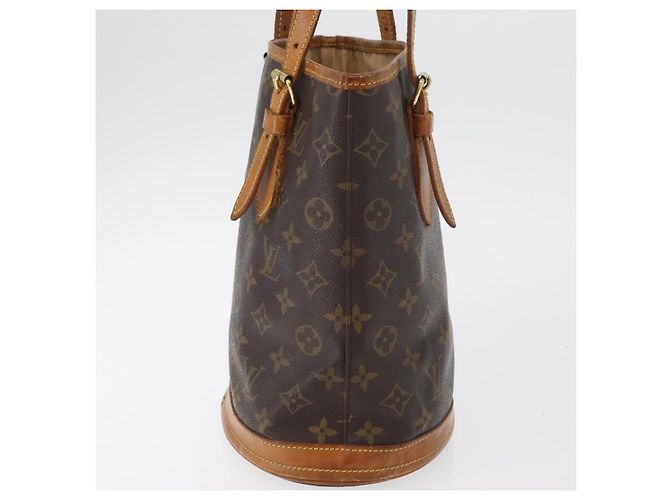 LOUIS VUITTON Borsa a Spalla Monogram Bucket PM M42238 LV Auth ka4204 Monogramma - vista 4
