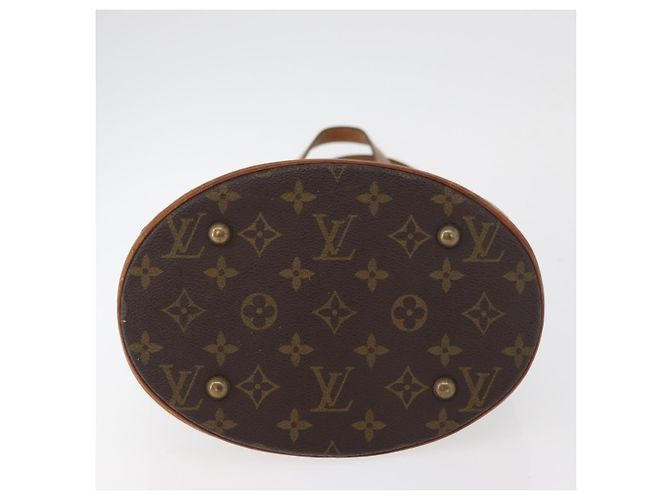 LOUIS VUITTON Borsa a Spalla Monogram Bucket PM M42238 LV Auth ka4204 Monogramma - vista 5