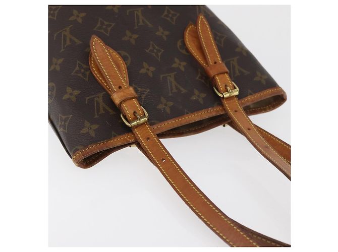 LOUIS VUITTON Borsa a Spalla Monogram Bucket PM M42238 LV Auth ka4204 Monogramma - vista 6