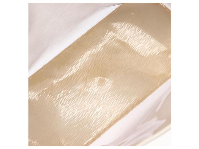 LOUIS VUITTON Epi Plage Lagoon Bay Tote Bag White Clear M92151 LV Auth ep14269 - view 11