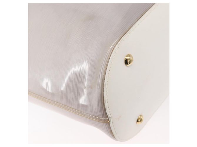 LOUIS VUITTON Epi Plage Lagoon Bay Tote Bag White Clear M92151 LV Auth ep14269 - view 15