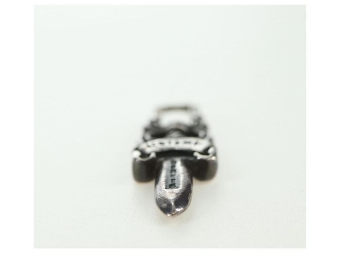 Pendente Charm Daga Chrome Hearts Top Ag925 Argento Auth 177360V - vista 13