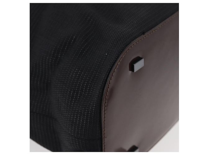 Céline Borsa Tote in Tela Nera Auth bs34859 Nero - vista 10