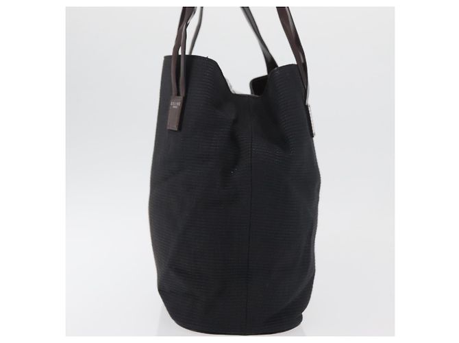 Céline Borsa Tote in Tela Nera Auth bs34859 Nero - vista 4