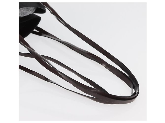 Céline Borsa Tote in Tela Nera Auth bs34859 Nero - vista 7