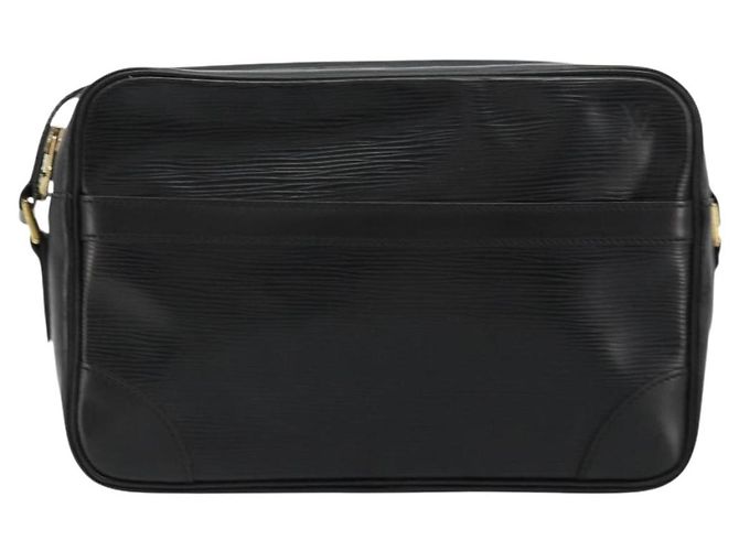 LOUIS VUITTON Borsa a Spalla Epi Trocadero 27 Nera M52312 LV Auth YKZ1207A Nero - vista 13