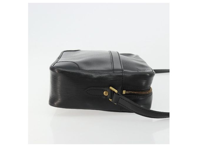 LOUIS VUITTON Borsa a Spalla Epi Trocadero 27 Nera M52312 LV Auth YKZ1207A Nero - vista 3