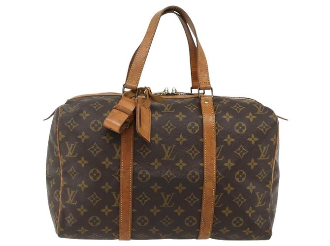 LOUIS VUITTON Monogram Sac Souple 35 Boston Tasche M41626 LV Auth 178530 Monogramm - Ansicht 13