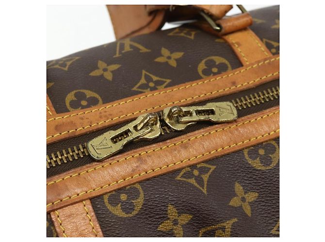 LOUIS VUITTON Monogram Sac Souple 35 Boston Tasche M41626 LV Auth 178530 Monogramm - Ansicht 18