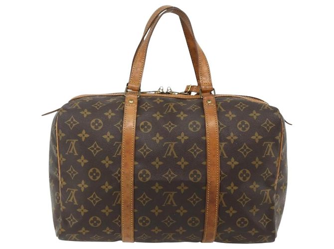 LOUIS VUITTON Monogram Sac Souple 35 Boston Tasche M41626 LV Auth 178530 Monogramm - Ansicht 2