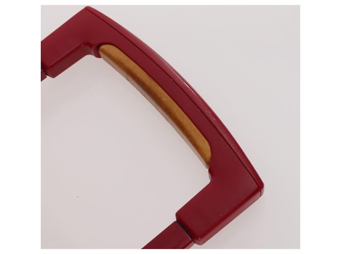 LOUIS VUITTON Valigia Pegas 45 Monogram Vernis Pomme D'amour M91278 Auth kk662 Rosso - vista 14