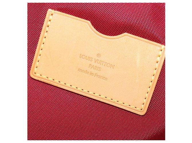 LOUIS VUITTON Valigia Pegas 45 Monogram Vernis Pomme D'amour M91278 Auth kk662 Rosso - vista 21