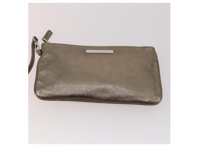 Autre Marque Borsa a Spalla TIFFANY&Co. BALLY in Nylon e Pelle 2 Set Nero Oro Autentico 173297 - vista 11