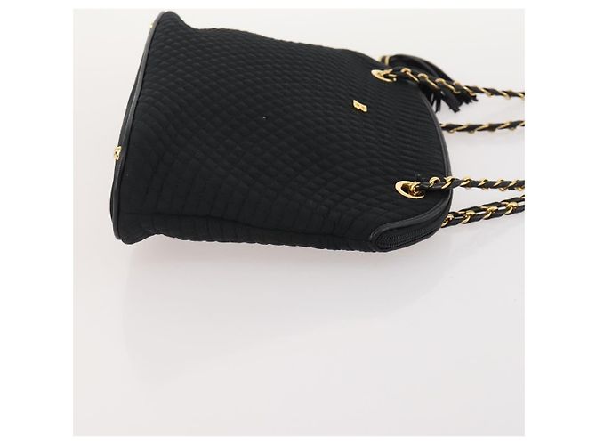 Autre Marque Borsa a Spalla TIFFANY&Co. BALLY in Nylon e Pelle 2 Set Nero Oro Autentico 173297 - vista 15