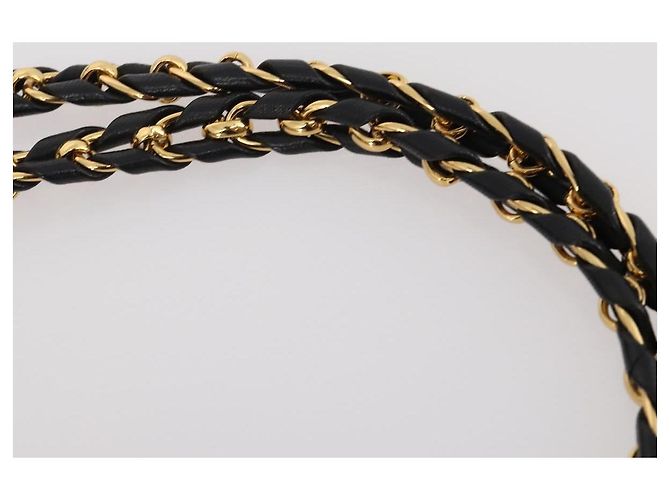 Autre Marque Borsa a Spalla TIFFANY&Co. BALLY in Nylon e Pelle 2 Set Nero Oro Autentico 173297 - vista 17