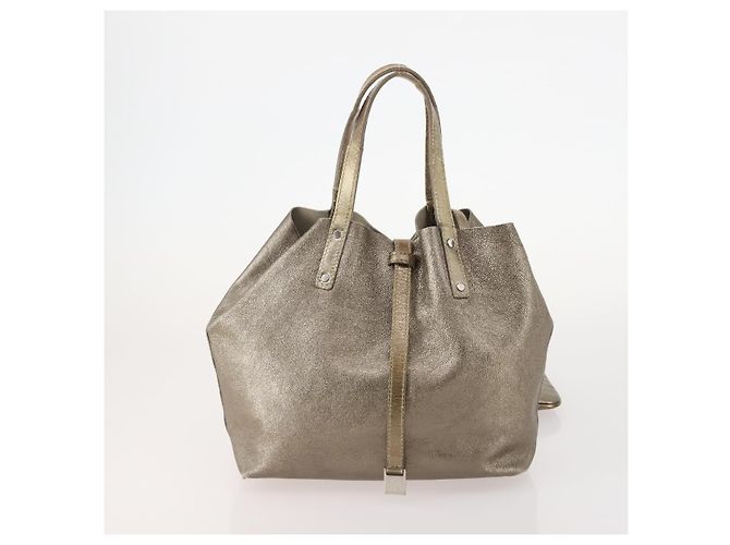 Autre Marque Borsa a Spalla TIFFANY&Co. BALLY in Nylon e Pelle 2 Set Nero Oro Autentico 173297 - vista 2