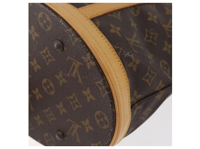 LOUIS VUITTON Borsa a Spalla Monogram Bucket GM M42236 LV Auth ka4155 Monogramma - vista 16