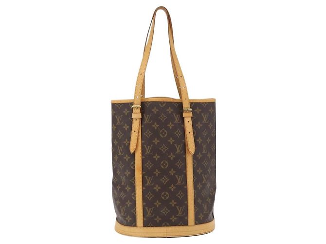 LOUIS VUITTON Borsa a Spalla Monogram Bucket GM M42236 LV Auth ka4155 Monogramma - vista 2