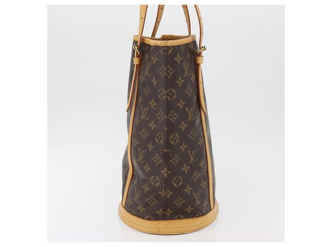 LOUIS VUITTON Borsa a Spalla Monogram Bucket GM M42236 LV Auth ka4155 Monogramma - vista 3