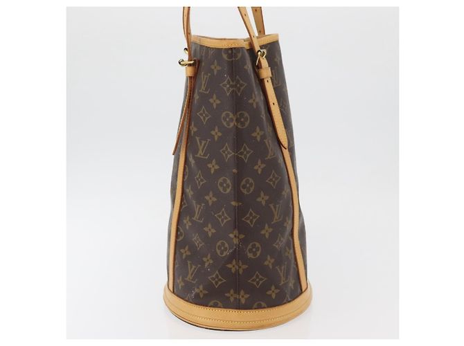 LOUIS VUITTON Borsa a Spalla Monogram Bucket GM M42236 LV Auth ka4155 Monogramma - vista 4