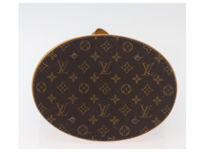 LOUIS VUITTON Borsa a Spalla Monogram Bucket GM M42236 LV Auth ka4155 Monogramma - vista 5