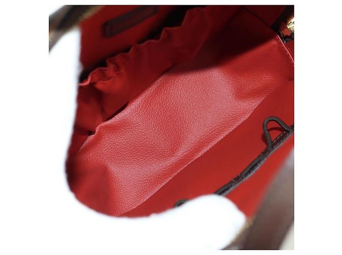 LOUIS VUITTON Borsa a Mano Spontini Damier Ebene SPO 2way M47500 LV Auth am11377SAV - vista 10