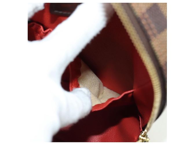 LOUIS VUITTON Borsa a Mano Spontini Damier Ebene SPO 2way M47500 LV Auth am11377SAV - vista 11