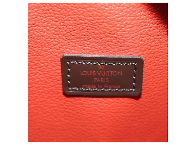 LOUIS VUITTON Borsa a Mano Spontini Damier Ebene SPO 2way M47500 LV Auth am11377SAV - vista 21