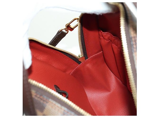 LOUIS VUITTON Borsa a Mano Spontini Damier Ebene SPO 2way M47500 LV Auth am11377SAV - vista 23