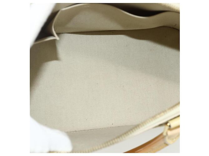 LOUIS VUITTON Borsa a Mano Monogram Vernis Alma PM 2way Beige M90170 LV Auth 177260 - vista 11