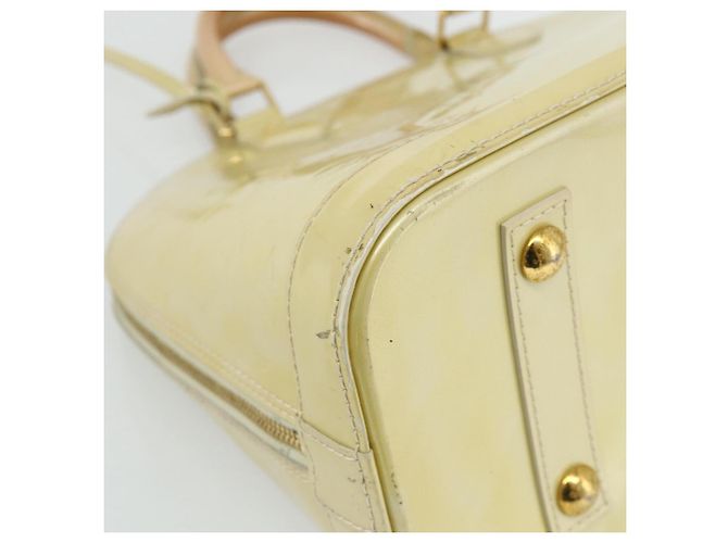 LOUIS VUITTON Borsa a Mano Monogram Vernis Alma PM 2way Beige M90170 LV Auth 177260 - vista 15