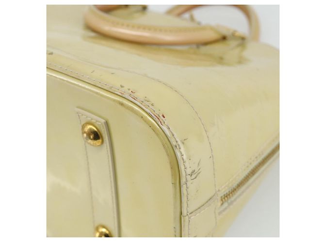 LOUIS VUITTON Borsa a Mano Monogram Vernis Alma PM 2way Beige M90170 LV Auth 177260 - vista 16