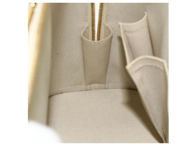LOUIS VUITTON Borsa a Mano Monogram Vernis Alma PM 2way Beige M90170 LV Auth 177260 - vista 20