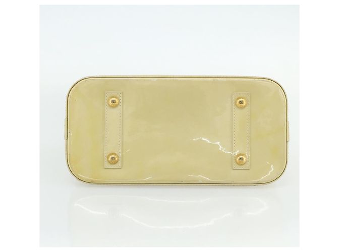 LOUIS VUITTON Borsa a Mano Monogram Vernis Alma PM 2way Beige M90170 LV Auth 177260 - vista 5