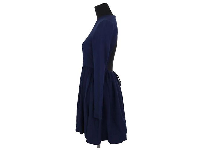 Victoria Beckham Abito blu navy - vista 2