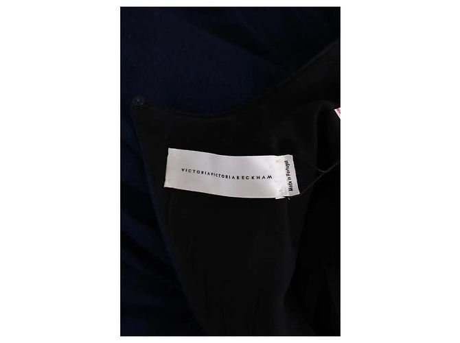 Victoria Beckham Abito blu navy - vista 4