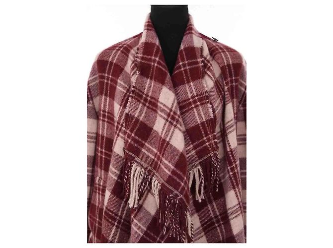 Isabel Marant Etoile Chaqueta granate Burdeos - vista 2