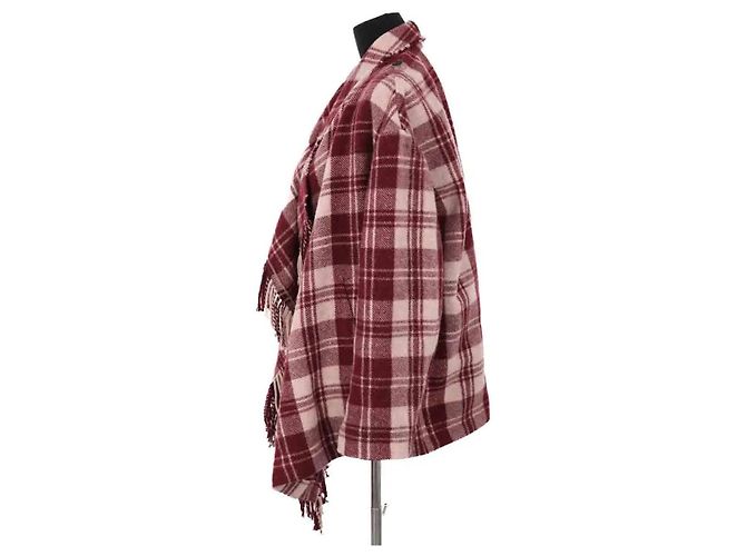 Isabel Marant Etoile Chaqueta granate Burdeos - vista 3